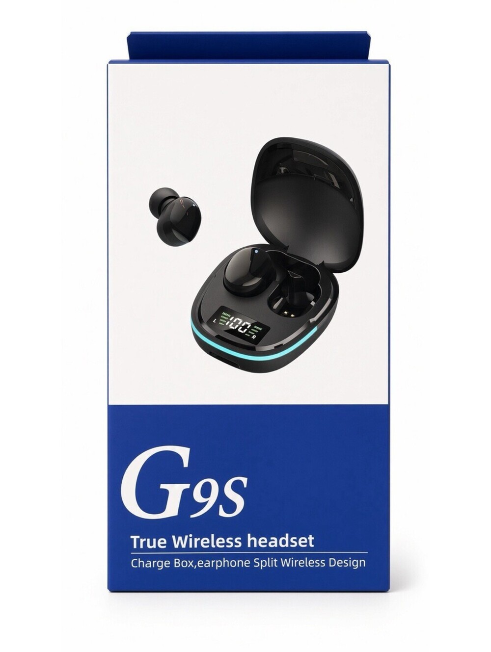 G9S True Wireless Earbuds Bluetooth Headset LED Charge Case Digital Display